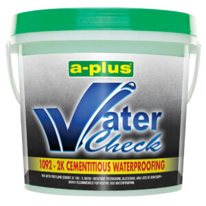 A-Plus Water-Check 2k Cementitious Waterproofing